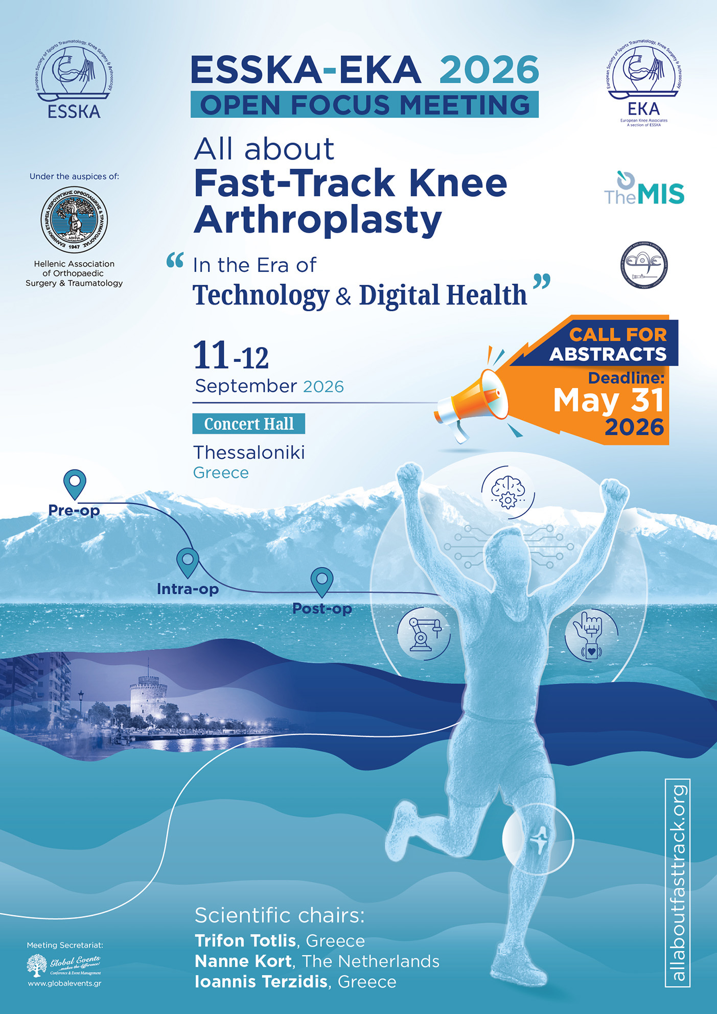 ESSKA-EKA 2026 Focus Meeting on Fast-Track Knee Arthroplasty